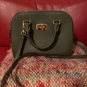 Green Michael Kors Handbag